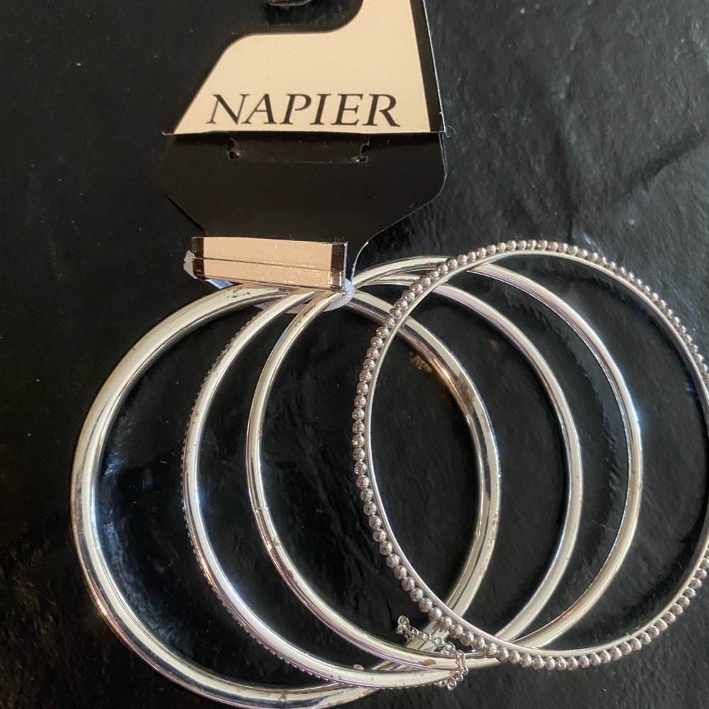 Napier Silver Classic Bracelet Collection + One
